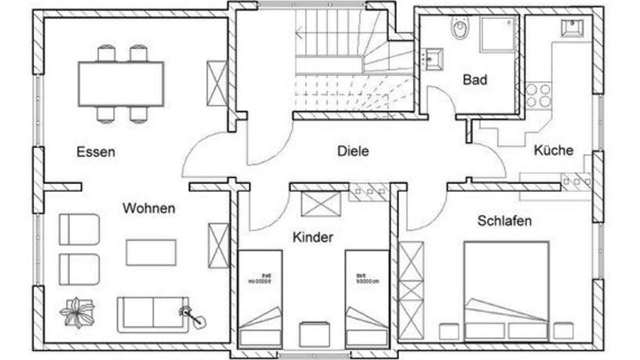 Pematra Ferienwohnung Faehrblick Lübeck Exterior foto